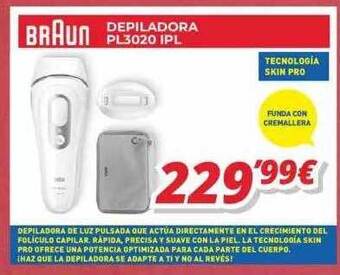 Mi electro Braun depiladora pl3020 ipl oferta
