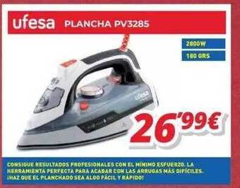 Ufesa plancha pv3285