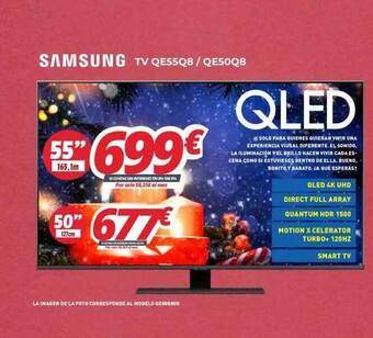 Mi electro Samsung tv qe55q8 qe50q8 oferta