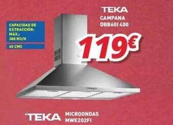 Mi electro Teka campana dbb60i 400 oferta