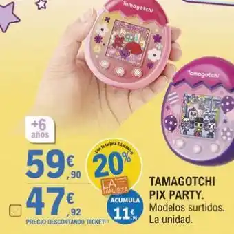 E.Leclerc Tamagotchi pix party oferta