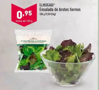 ALDI El Mercado Ensalada De Brotes Tiernos 100g oferta