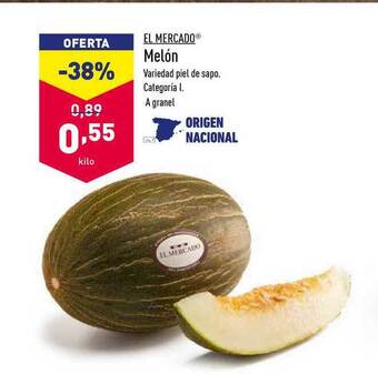 ALDI El Mercado Melón oferta
