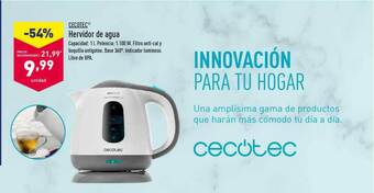 ALDI Cecotec Hervidor De Agua oferta
