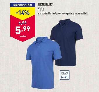 ALDI Straight Up Polo oferta