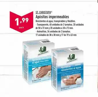 ALDI St. Christoph Apósitos Impermeables oferta