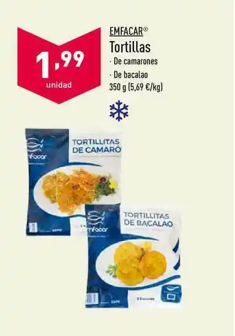 ALDI Emfacar Tortillas 350g oferta