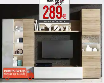 Atrapamuebles Mueble Salón 260cm oferta