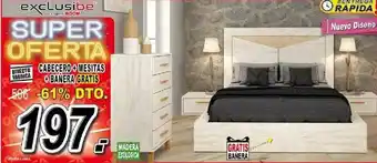 Muebles Boom Cabecero + Meistas + Banera Gratis oferta
