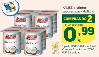 HiperDino Kalise Distintos Sabores oferta