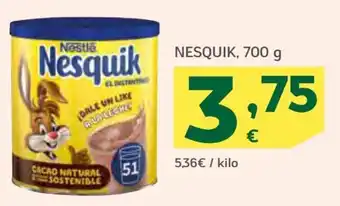 HiperDino Nesquik, 700g oferta