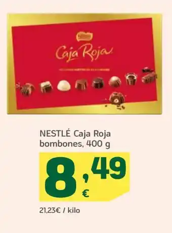 HiperDino Nestlé Caja Roja Bombones 400g oferta