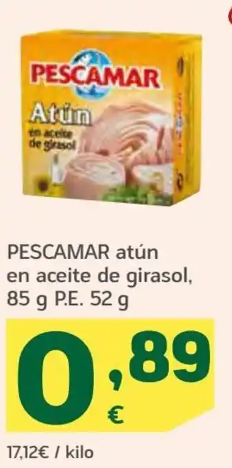HiperDino Pescamar en Aceite de Girasol 85g oferta