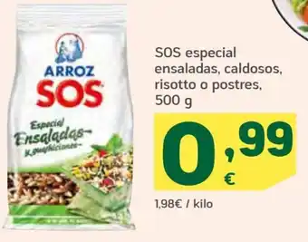 HiperDino SOS Especial Ensaladas oferta