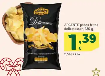 HiperDino Argente Papas Fritas Delicatessen 120g oferta