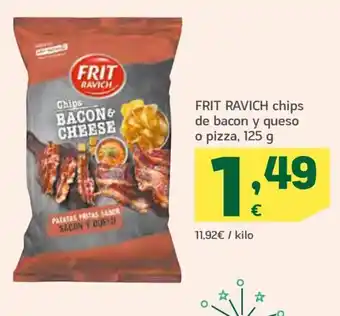 HiperDino Frit Ravich Chips de Bacon Y Queso o Pizza 125g oferta