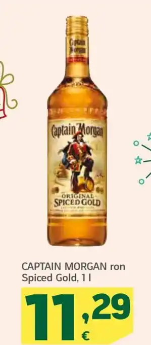 HiperDino Captain Morgan Ron Spiced Gol 1L oferta