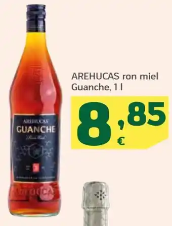 HiperDino Arehucas Ron Miel Guanche 1L oferta