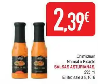 Masymas Salsas Asturianas Chimichurri Normal O Picante 295ml oferta