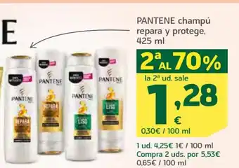 HiperDino Pantene Champú Repara Y Protege, 425ml oferta