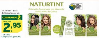 HiperDino Naturtint Tinte Distintos Tonos oferta