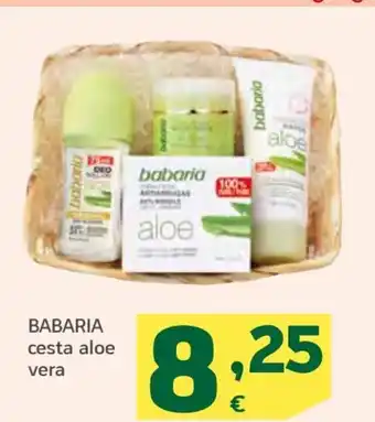 HiperDino Babaria Cesta Aloe Vera oferta