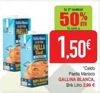 Masymas Gallina Blanca Caldo Paella Marisco oferta