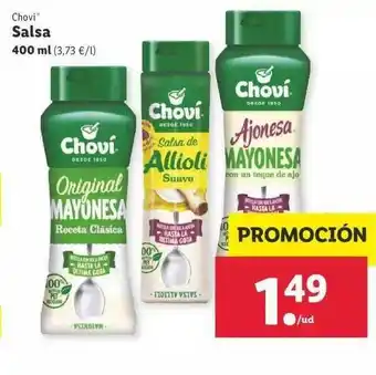 Lidl Chovi Salsa 400ml oferta