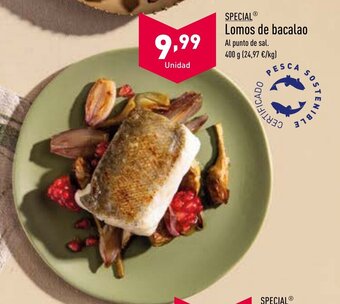 ALDI Lomos de Bacalao oferta