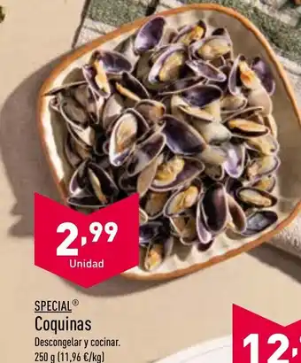 ALDI Coquinas oferta