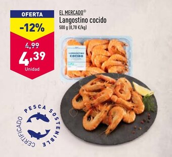 ALDI Langostino Cocido oferta
