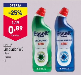 ALDI Limpiador WC oferta