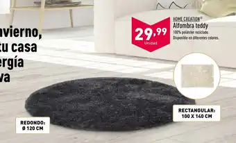 ALDI Alfombra Teddy oferta