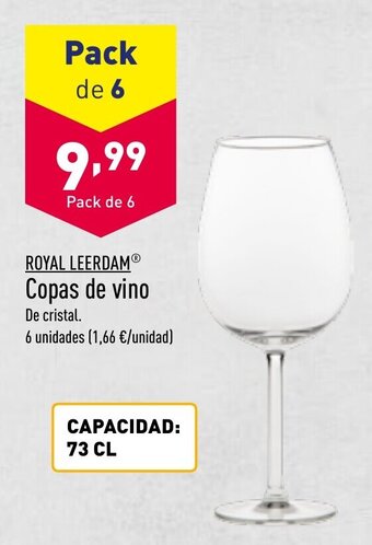 ALDI Copas de Vino oferta