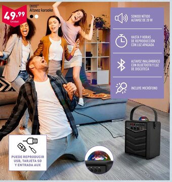 ALDI Altavoz Karaoke oferta