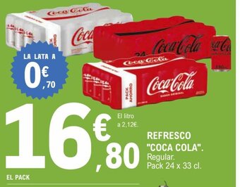 E.Leclerc Refresco Coca Cola oferta