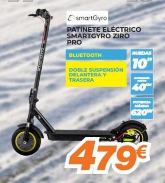 Pascual Martí Patinete Eléctrico Smartgyro Ziro Pro oferta