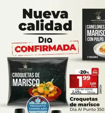 Dia Croquetas de marisco dia l punto oferta