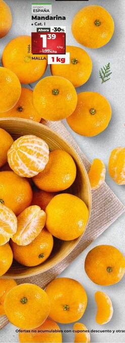 Dia Mandarina oferta