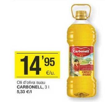 BonpreuEsclat Oli d'oliva suau carbonell oferta