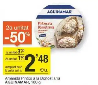 BonpreuEsclat 2a unitat -50% amanida pintxo a la donostiarra aguinamar oferta