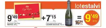 BonpreuEsclat Bombons caja roja nestle + cava reserva brut nature lacrima baccus oferta