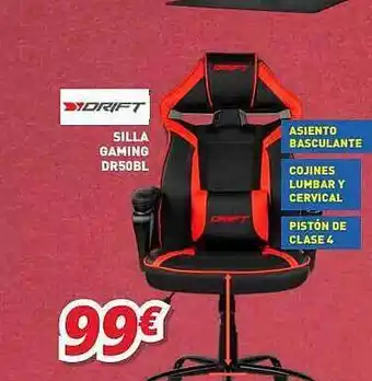 Mi electro Drift silla gaming dr50bl oferta