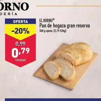 ALDI Pan de hogaza oferta