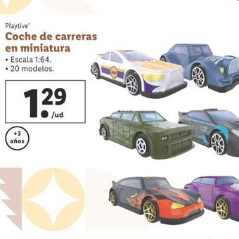 Lidl Coche de carreras en miniatura oferta