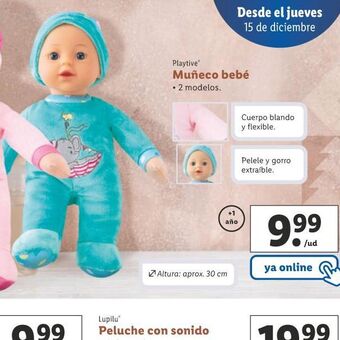 Lidl Muñeco bebé oferta