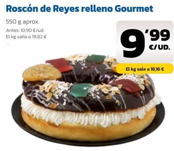 AhorraMas Roscón de reyes oferta
