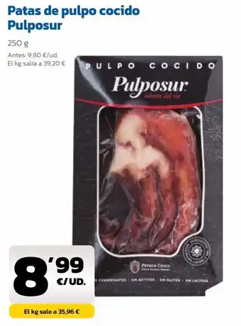 AhorraMas Pulpo oferta