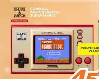 Pascual Martí Consola Game & Watch: Super Mario oferta