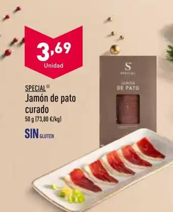 ALDI Special Jamón de pato curado oferta